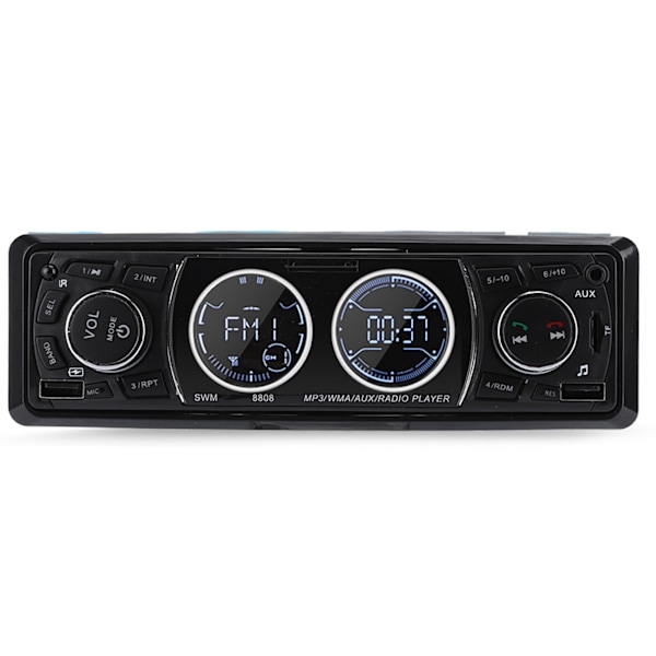 Yksinkertainen Din Bluetooth -auton stereot MP3-soitin Audio Radio tukee USB/FM/SD