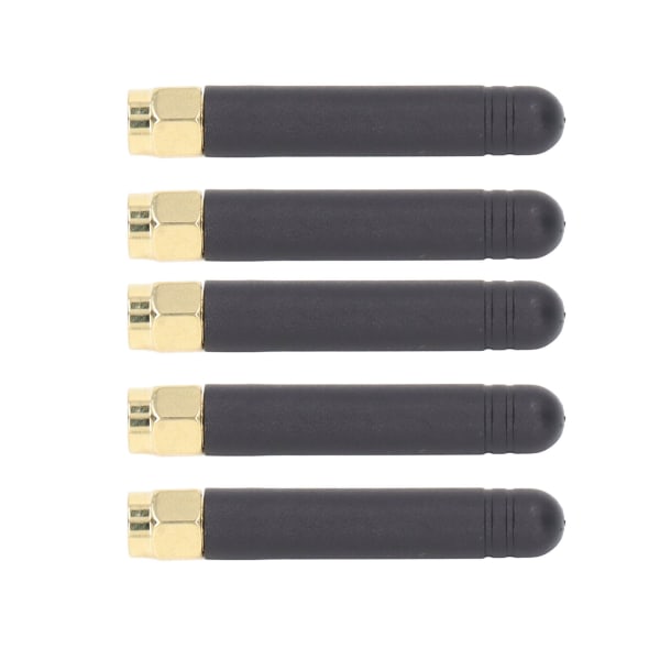 5 stk Omnidirektional antenne Vandtæt High Gain Lim Stick Straight SMA Han til Router 433