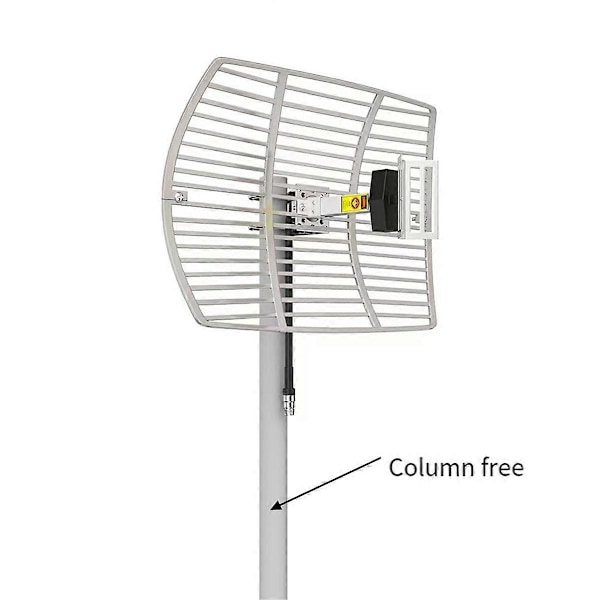 Erittäin pitkän kantaman WiFi-antenni, suuntaava parabolinen verkko
