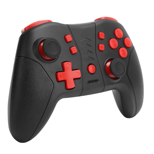 Bluetooth Gamepad Programmerbar Game Controller 3-trins vibrationsjustering passer til Switch ProBlack
