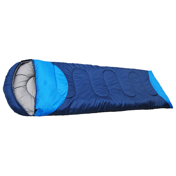 Camping sovepose enkeltsøm 4 sæsoner universel udendørs rejse åndbar varm udstyr medium cyan 1,35