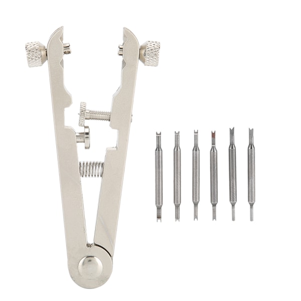 V-formad klockband Rem Länkstift Spring Bar Remover Tång Watch Reparationstillbehör