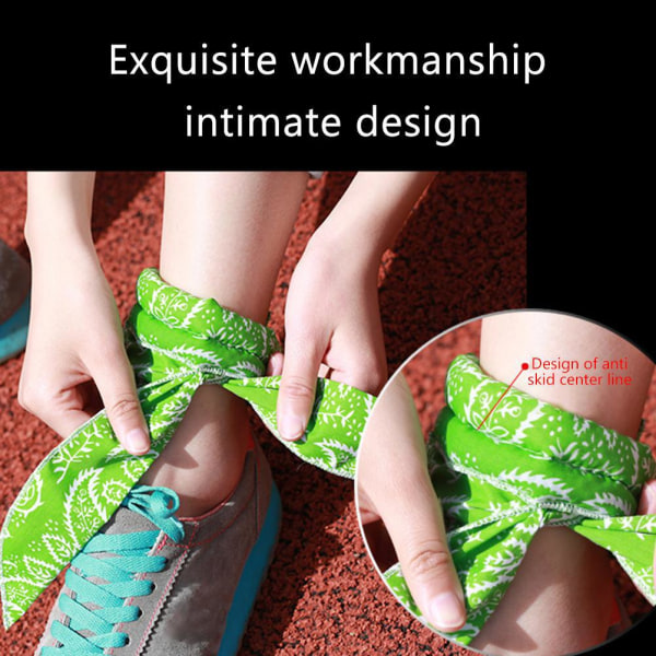 8 stk. Kjøleskjerf Wrap Sommer Kjølig Is Håndkle Kald Følelse Skjerf Hals Wrap Hodebånd Is Skjerf Krage Hals for Utendørs Løping Sykling