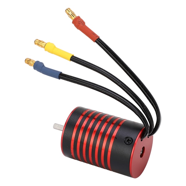 Borstlös motor för RC-bil, 4 poler, för 1/14 1/16 fjärrstyrd bil, tillbehör, 5800KV
