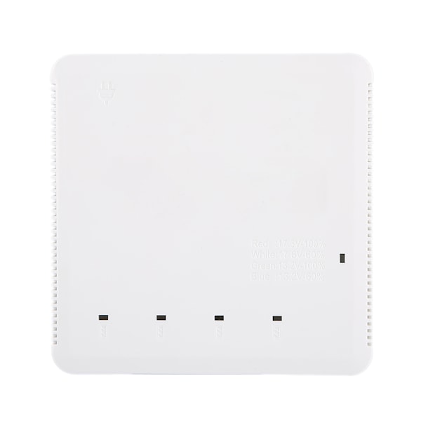 4 Batteriporte + 2 USB-opladnings RC Drone-oplader til XIAOMI FIMI X8 SE-droner 100-240V Hvid US