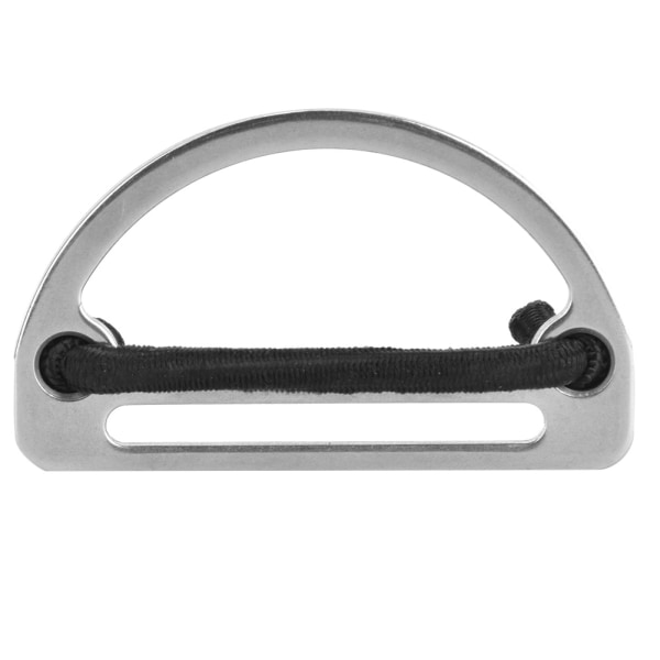 316 rustfrit stål d-ring Bæltespænde Webbing Strap Keeper Dykkertilbehør SSA RK06D(SSA RK06D)