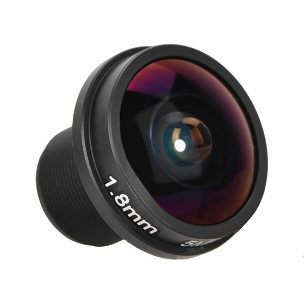 Nytt brett 1,8 mm 180° objektiv HD 5mp Fisheye View CCTV vidvinkelkamera