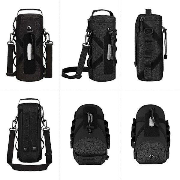 Vattentät vattenflaskväska 550ml/800ml/1000ml Militär Stil Taktisk Nylon Molle System Utomhus Vattenflaskhållare