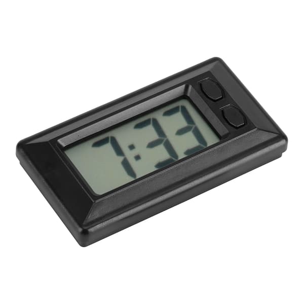 LCD Digital Bordsbil Instrumentbräda Skrivbord Elektronisk Klocka Datum Tid Kalender Display