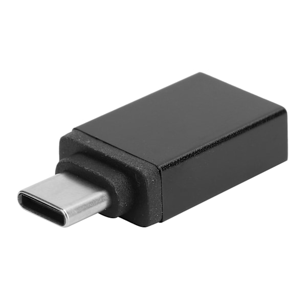 Tyyppi C -sovitinmuunnin matkapuhelin kannettava USB-pikalataus tietokoneen lisävarusteet (musta)