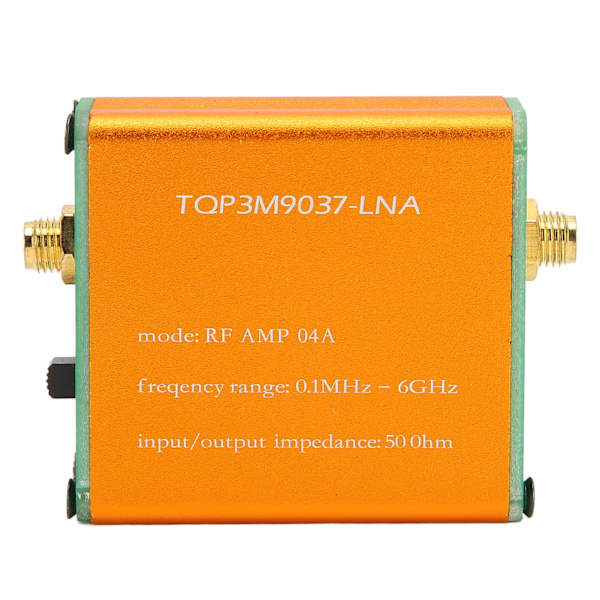 0,1MHz‑6GHz Full Band Low Noise Amplifier Professional 20dB High Gain LNA RF Power Förförstärkarmodul levereras utan batteri