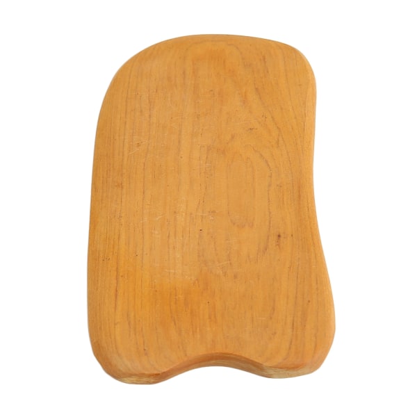 Wood Gua Sha Board Komfortabelt grep rektangulært Ergonomisk bærbart skrapemassasjeverktøy for kroppsskjønnhet