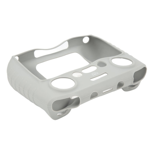 Silikonfodral för Mini 3 Pro fjärrkontroll, stöttåligt, mjukt skyddsfodral, grått