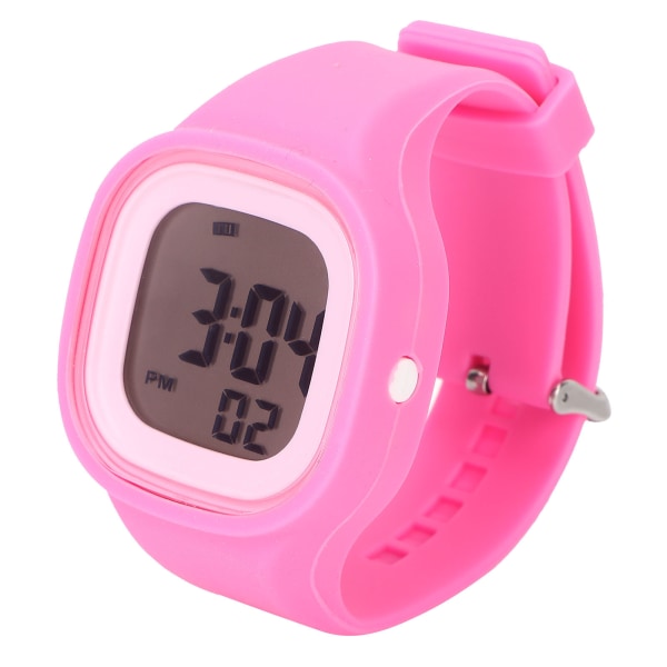 Enkelt mode elektronisk watch Vattentät färgglada lysande digitala klockor för par
