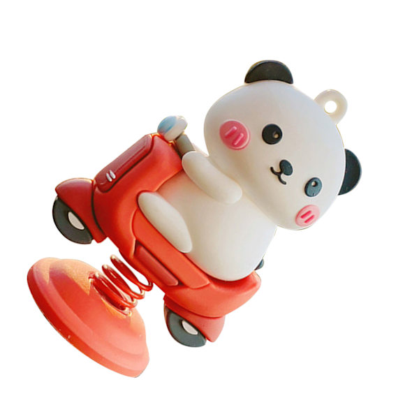 Söpöjä monipuolisia tyylikkäitä kevyitä ja tukevia eläinhahmoja auton sisustukseen, auton pöydille ja kirjahyllyille, panda