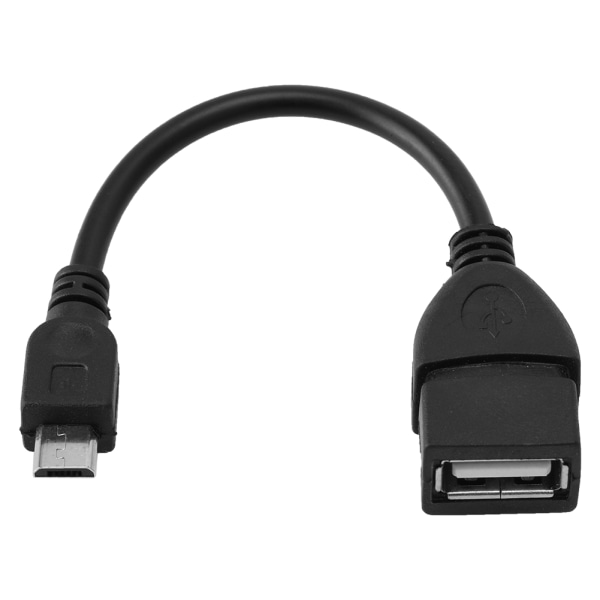 Mini Android Mobiltelefon OTG Connect Kabel Datum Adapter V8 Interface Micro USB till USB Hona