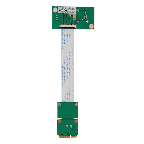 Mini PCI-E - PCI-E 1X jatkokaapeli USB-jatkokaapeli avoimella PCI-E 1X -paikalla