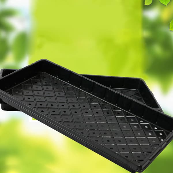 2 st växtodlingsbrickor Trädgårdsfröplantskolor Plastförökningsbrickor