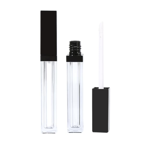 Ny plastik 5 ml tom lipglossflaske til øjenvippevækstolie (5 stk.)