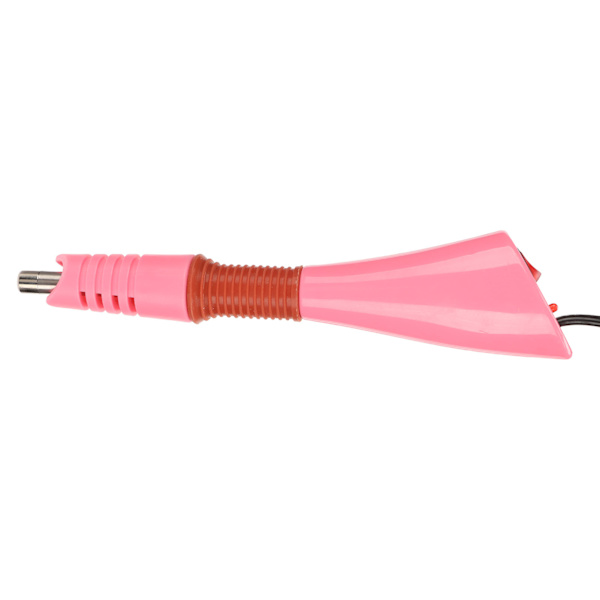 Varmefixeringsapparat Selvstændig termostat Energibesparende metal DIY varmefixeringsmaskine med 7 spidser jernringe Pink AU stik 110‑220V