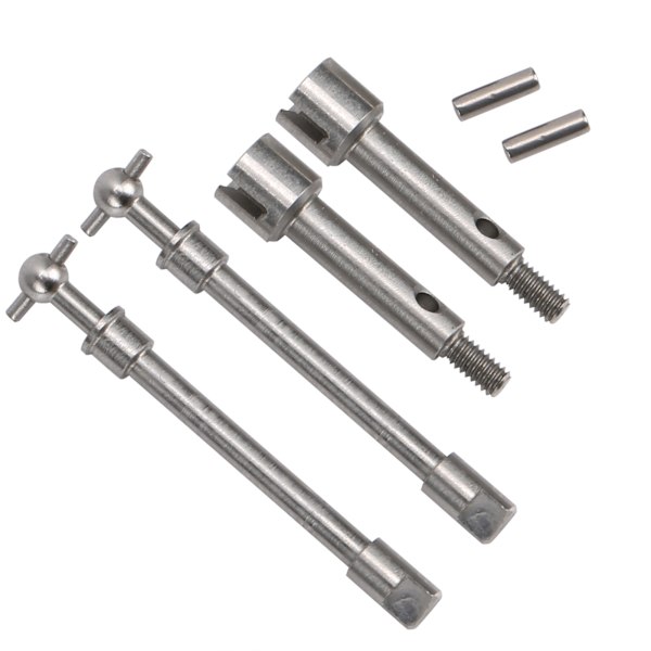 Rustfritt stål fremre drivaksel hundeben erstatning for Axial SCX24 90081 1/24 RC bil