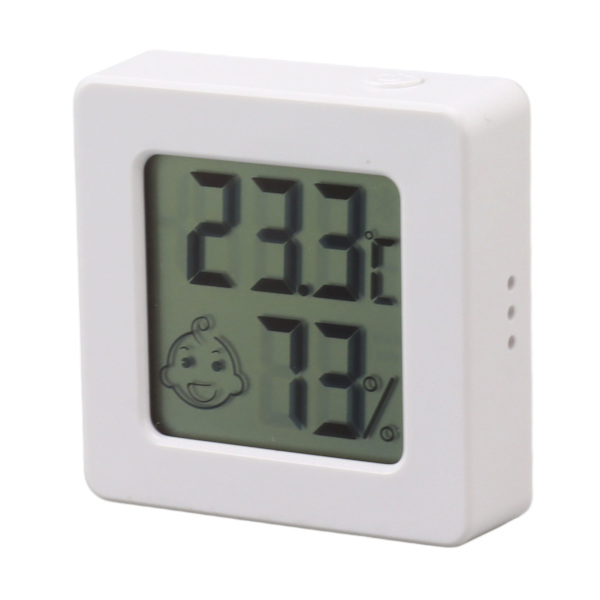 Mini hygrometer termometer hög noggrannhet kompakt bärbar digital temperatur fuktighet mätare mätare för hem kök