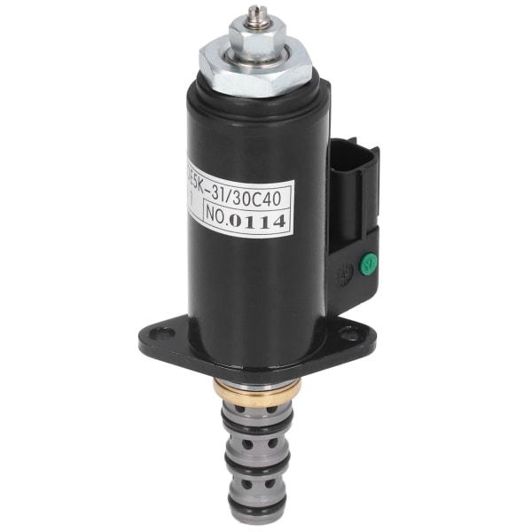 Hydraulisk pump magnetventil aluminium för Kobelco SK200‑6 SK230‑6 YN35V00019F1 KDRDE5K-31 30C40-101