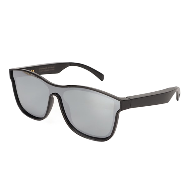 Bluetooth-glasögon - Fashionabla och eleganta med touch-kontroll, HiFi-stereoljud - Smarta glasögon för sport, musik och promenader - Silver