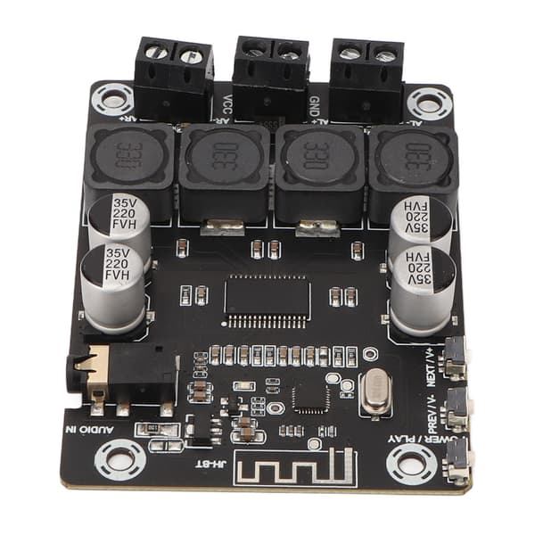 Digital förstärkarkort 12V-28V DC dubbelkanal 45W Bluetooth-förstärkare DIY-modul för högtalare