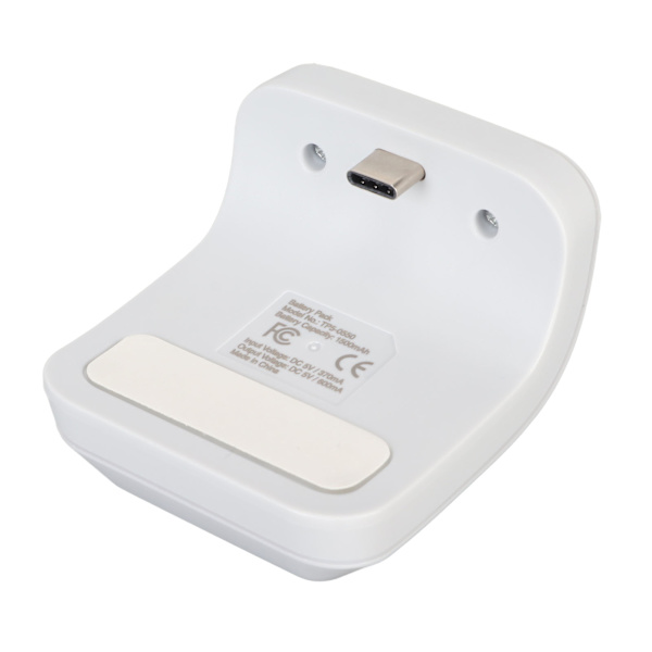 Uppladdningsbart kontrollbatteripaket 1500mAh Snabbladdning LED-indikator USB typ C-batteri för PS5