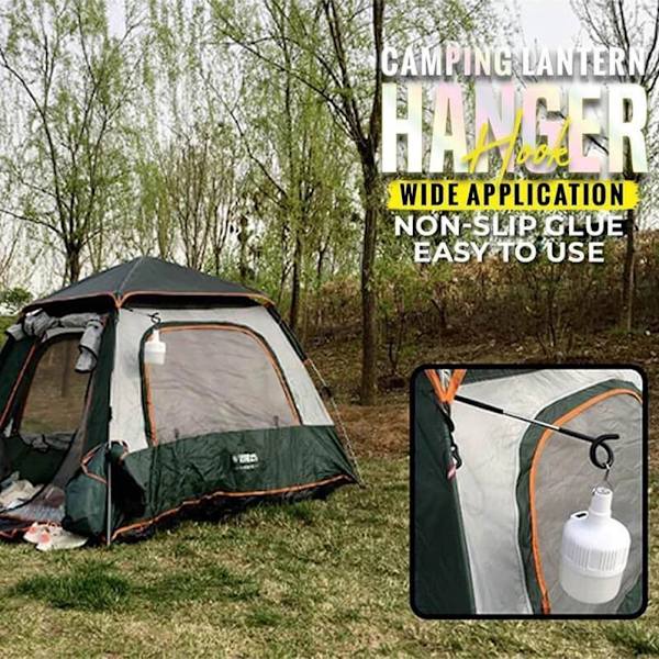 Camping Lantern Hook Hanger Outdoor Lantern Lamp Hanger för Tältstolpe Post Hängande Hook för Fiske Camping Resor