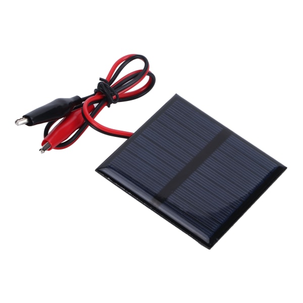 DIY-aurinkopaneeli kannettava 0,7 W 5 V aurinkolatauskorttimoduuli 3,7 V-5 V akulle
