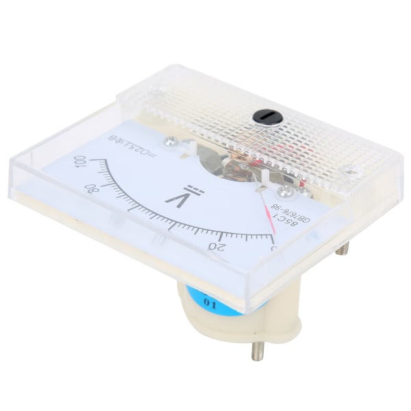 Pekare DC Voltmeter Panel Volt Spänningsmätare Mätinstrument 85C1 DC 0~100V