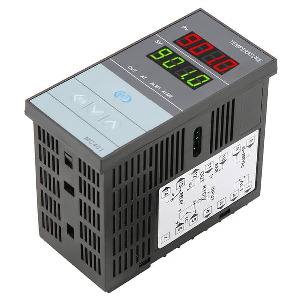 Digital PID Temperaturkontroller Termostat Relé SSR Utgang Termoregulator