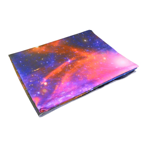 Blacklight Tapestry Star Sky Nebula Style Blød hudvenlig Glødende i mørkt UV-reaktivt Tapestry til Soveværelsesfest GTXK (155) 230x180cm/90.6x70.9in