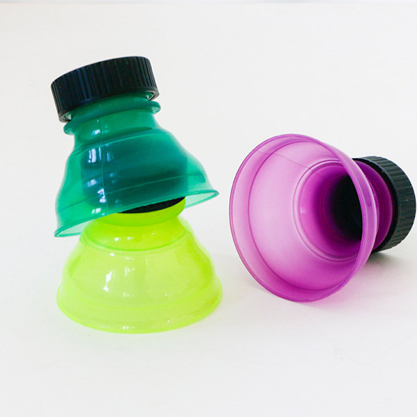 6 stk Random Color Klar Sodavandsdåselåg Dåsedæksler til Sodaøl Energidrikke Juice Genanvendelige låg