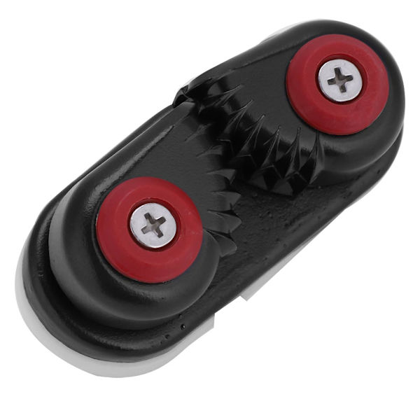 Holdbar Hurtig Indgangs Båd Sejlads Sejlbåd Kugleleje Reb Cam Cleat Sort Tilbehør