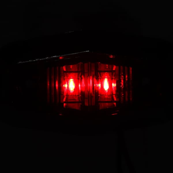 10 st röda 2 LED lastbilssidemarkeringsljus lastbilssignalindikator positionsljus