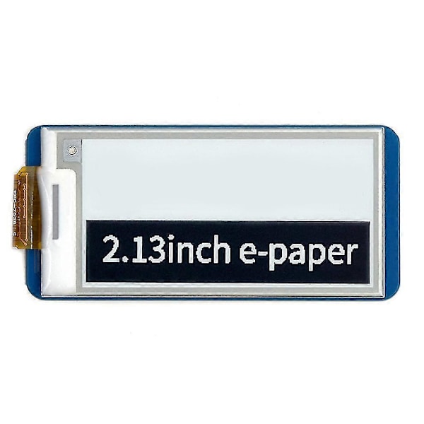 2,13 tuuman E-paper Display Hat 250x122 resoluutio 3,3 V / 5 V E-ink-näyttö