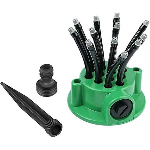 Gräsmatta Sprinkler, Justerbar Sprinklermunstycke, 360° Roterande Automatisk Gräsmatta Sprinkler, Gräsmatta Sprinklerhuvud Justerbart Munstycke för Gräsmatta Trädgård Grönsak F
