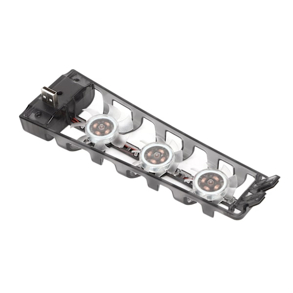Spelkonsol USB kylfläkt Värmeavledning 3 minifläktar USB driven automatisk spelkonsol turbokylare för PS5