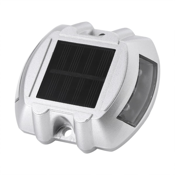 Støping av aluminium Solenergi Vanntett 6 LED-lampe Utendørs Vei Oppkjørsel Pathway Lys Rød