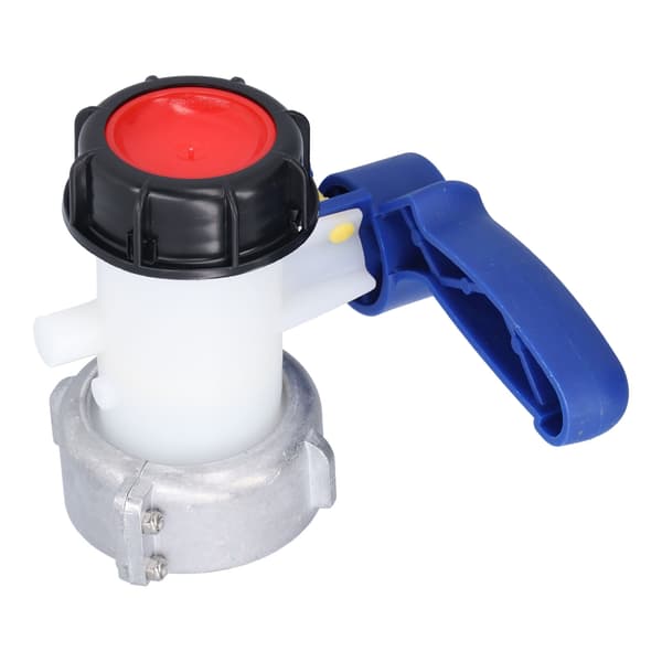 Sommerfuglventil Kran IBC Tank Vannadapter Utløpskontroll Kobling Erstatning DN50