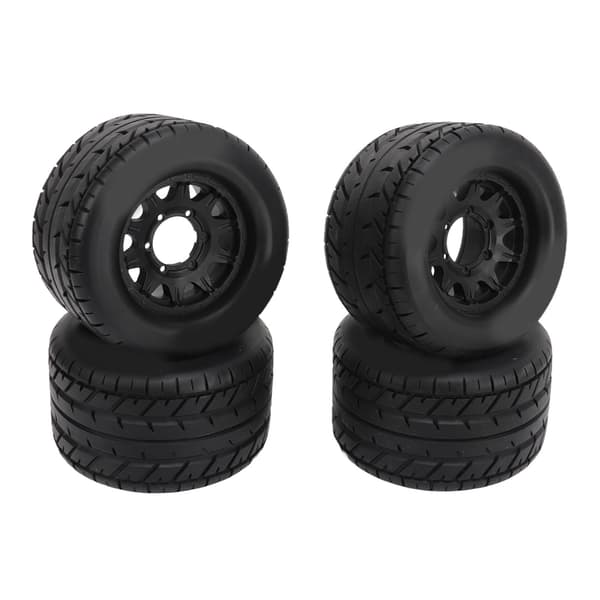 4 st fjärrkontroll bildäck 12 mm 14 mm stabilt grepp ojämn textur stark dämpning ersättning för Tamiya 1/10 däck B-typ