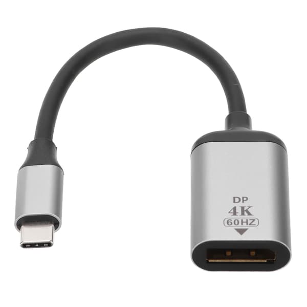 JORINDO Type C til DisplayPort Konverter Type C til DP Adapter Understøtter 4K ved 60Hz