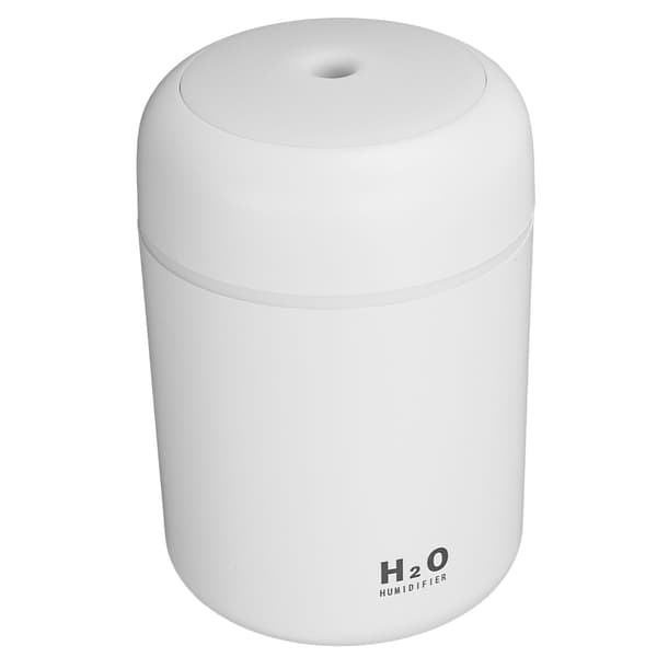 Fargerik Kul Mini Luftfukter 2 Tåkemoduser Stille Automatisk Avstenging USB Skrivebordsluftfukter for Bil Kontor Soverom