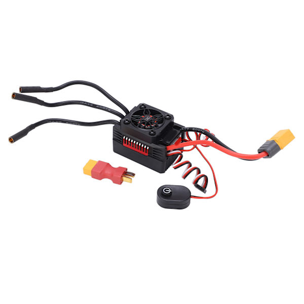 V2 RC Vanntett 45A ESC Børsteløs ESC Elektrisk Fartskontroller for 1/10 RC Bil Oppgraderingsdeler