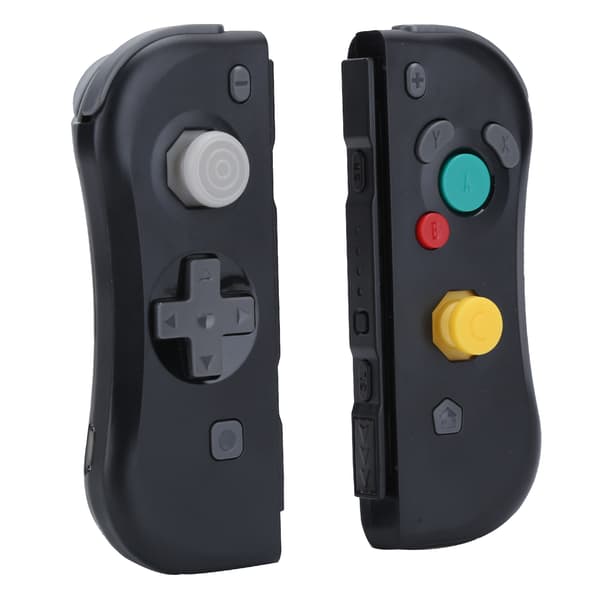 Langaton Gamepad Vasen Oikea Bluetooth-pelikahva NFC Awake -toiminnolla NS Switchille, Musta