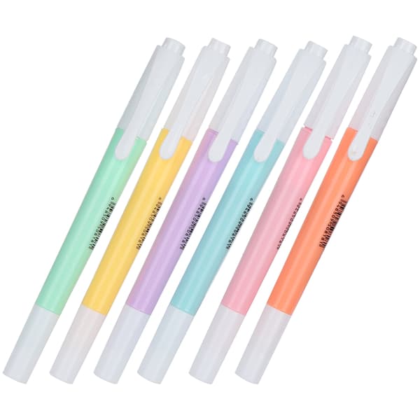 Dobbelt-hovedet highlighter til børn, tegning, highlighter, markørpen sæt