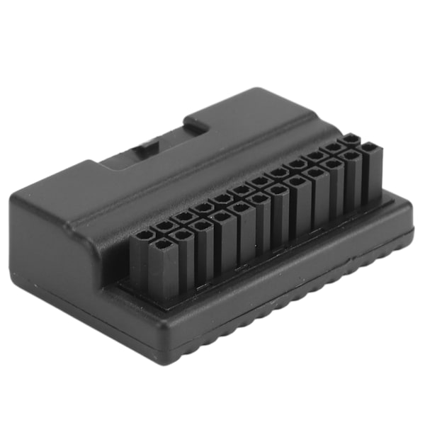 ATX 24Pin 90 Degree Adapter Lossless Transmission Bundkort 24Pin hun til 24pin han med isolerende etui til stationær pc